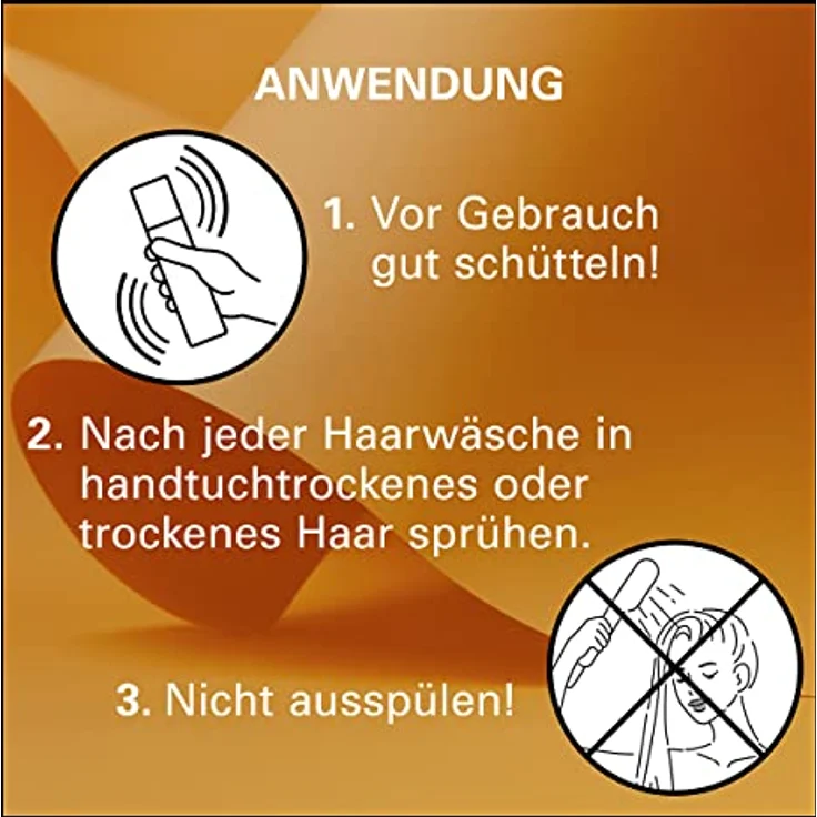 Gliss Express-Repair-Spülung Ultimate Repair (200 ml), Haarspülung mit Keratin repariert extrem geschädigtes Haar, Pflegespülung mit Hitzeschutz bis zu 230°C – Bild 4