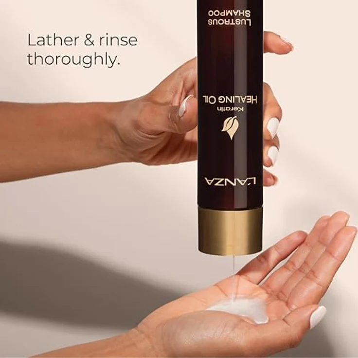 L'ANZA 23010A Keratin Healing Oil Lustrous Shampoo – Bild 4