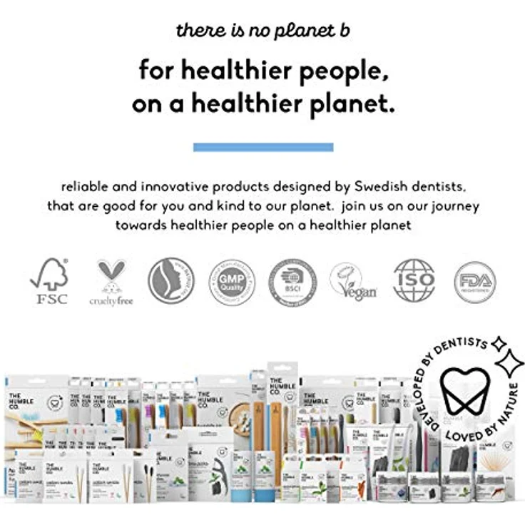 THE HUMBLE CO. Zahnpasta Minze, 50 ml im Glas, hochwertige natürliche Formel – Bild 4