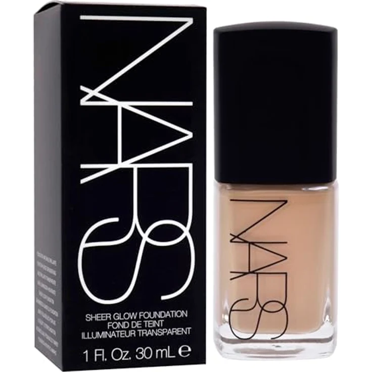 NARS Sheer Glow Foundation, Hydratisierendes Make-up mit perfekter Hautverzahnung, Farbton Patagonia, 30 ml – Bild 3