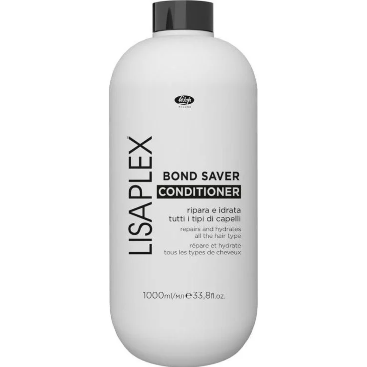Lisap Lisaplex Bond Saver Conditioner, Reparierende und feuchtigkeitsspendende Haarkur für alle Haartypen, 1000 ml
