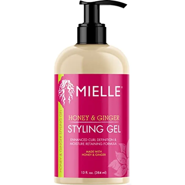 Mielle Organics Honey and Ginger Styling Gel 13oz, weiß, 384 ml (1er Pack)
