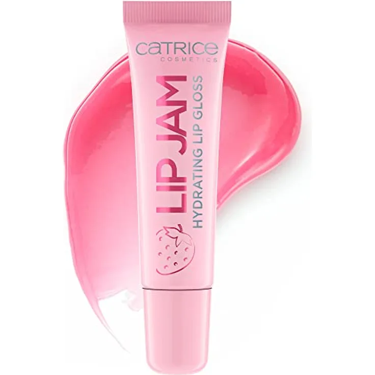 Catrice Lip Jam Hydrating Lip Gloss, Nr. 020, Pink, Anti-Aging, feuchtigkeitsspendend, natürlich, glänzend, vegan, ohne Alkohol, ohne Konservierungsstoffe, ohne Parabene, 1er Pack (10ml)