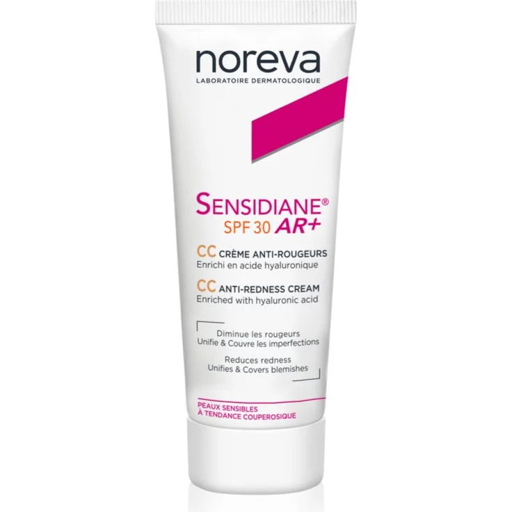 Noreva Sensidiane AR+ CC Cream, getönte Tagescreme gegen Rötungen mit SPF 30, 40 ml – Bild 1