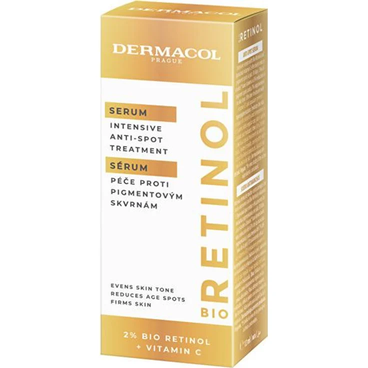 Dermacol Bio Retinol Serum, Anti-Spot Serum zur Hautaufhellung, 12 ml