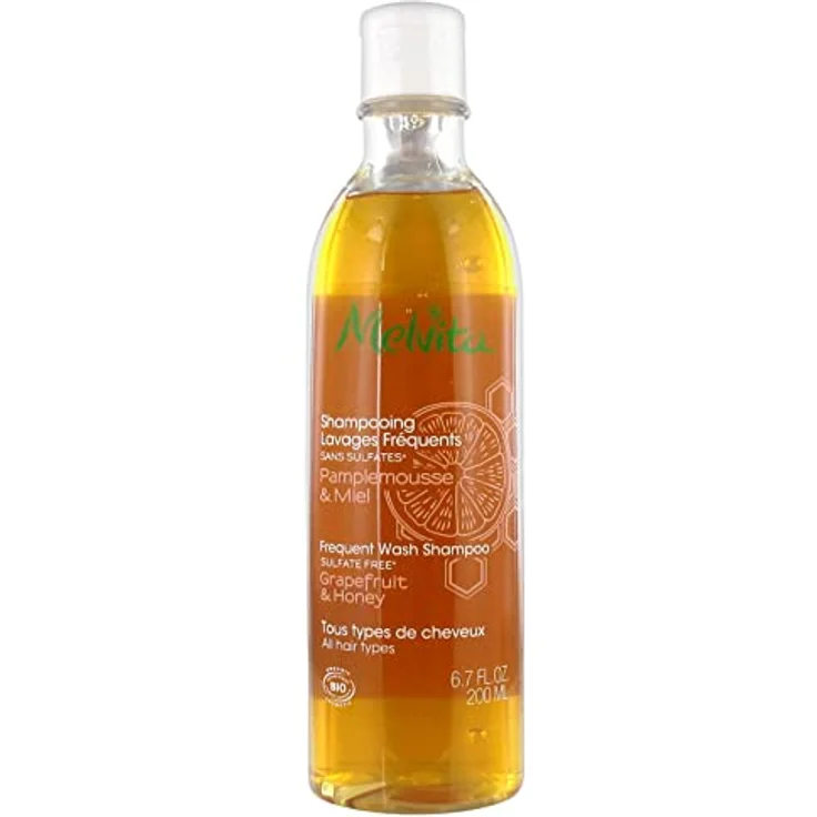Melvita, Sanftes Shampoo für häufiges Waschen, angereichert mit Lavendelblütenwasser und Gerstenextrakt, für hydratisiertes und helles Haar – 250 ml – Bild 2