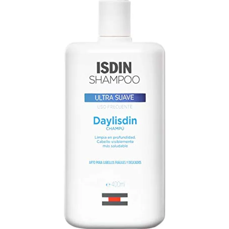 ISDIN Daylisdin Ultra sanftes Shampoo (400ml) | Reinigt gründlich und schont Haar und Kopfhaut