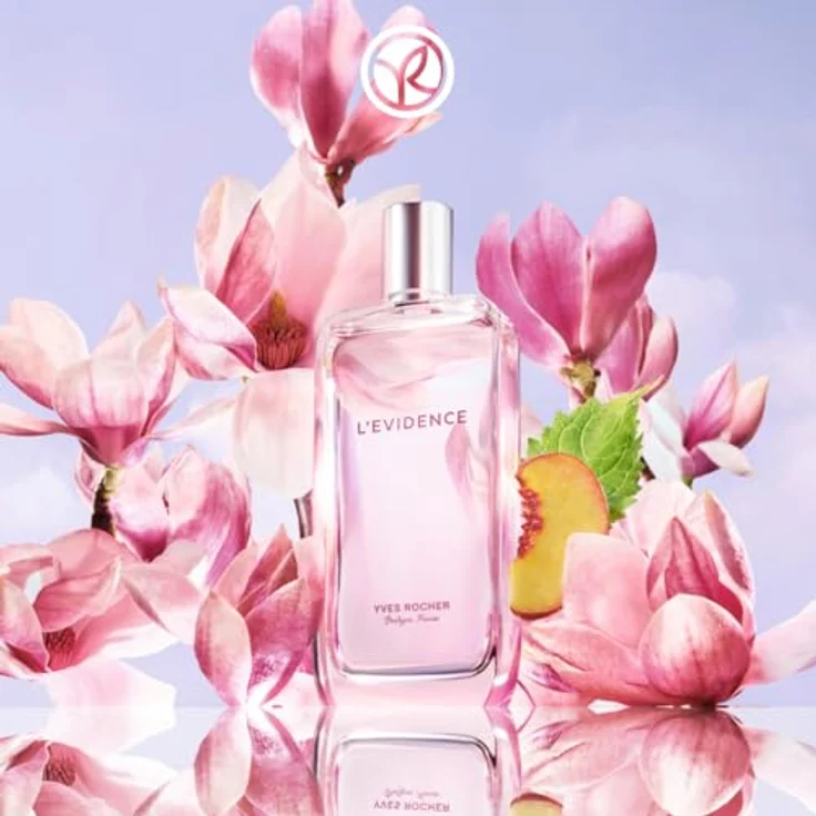 Yves Rocher L'EVIDENCE Eau de Parfum Damen - Blumiger Neo-Chypre-Duft mit Magnolie, Pfirsich und Patchouli - 100 ml, nachhaltig & elegant – Bild 2