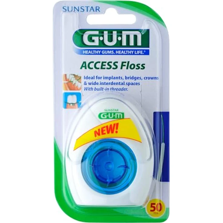 Sunstar Gum Access Floss 50 Anwendungen 1 St., für saubere & gesunde Zähne – Bild 2