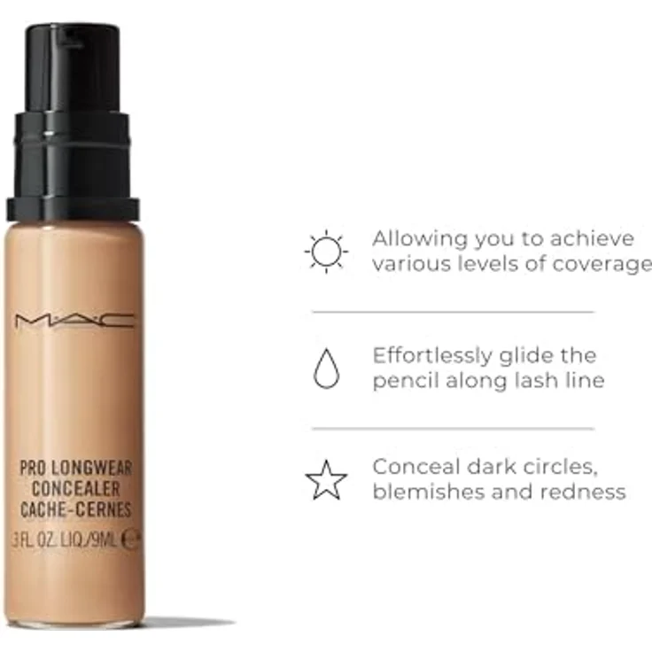 MAC Pro Longwear Concealer NW20 9 ml, Textur: Flüssig – Bild 6