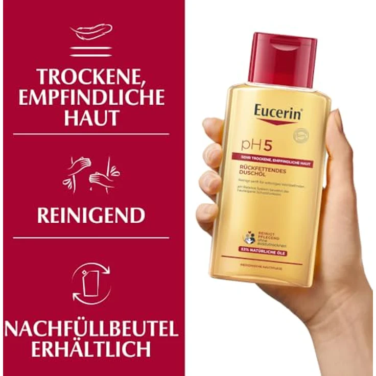 EUCERIN pH5 Duschöl empfindliche Haut 200 ml – Bild 4