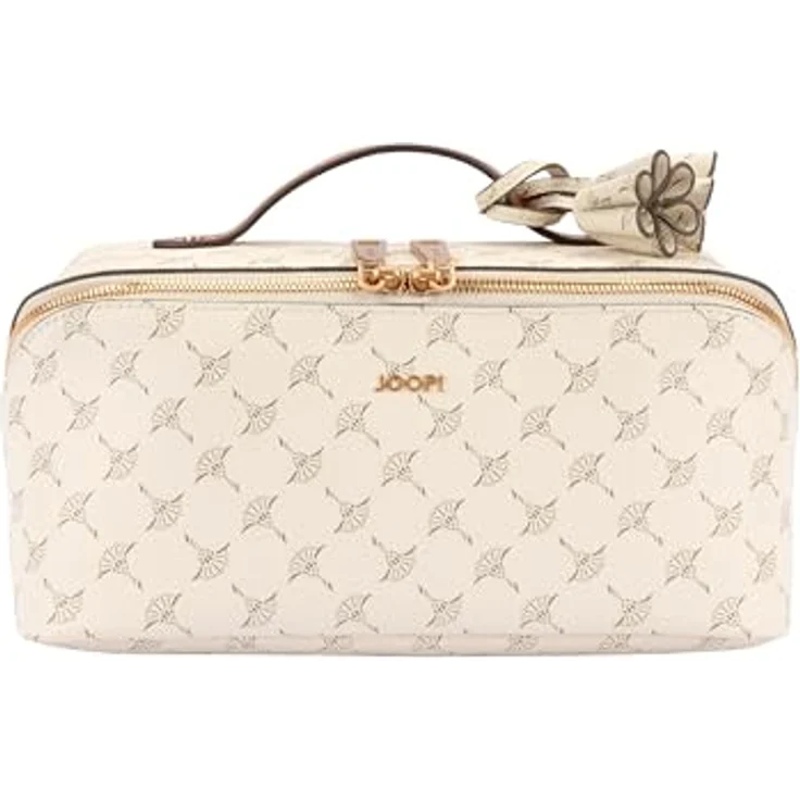 Joop! Damen WashBag Cortina 1.0 Zea, eleganter Kulturbeutel in Offwhite mit optimalem Stauraum – Bild 1