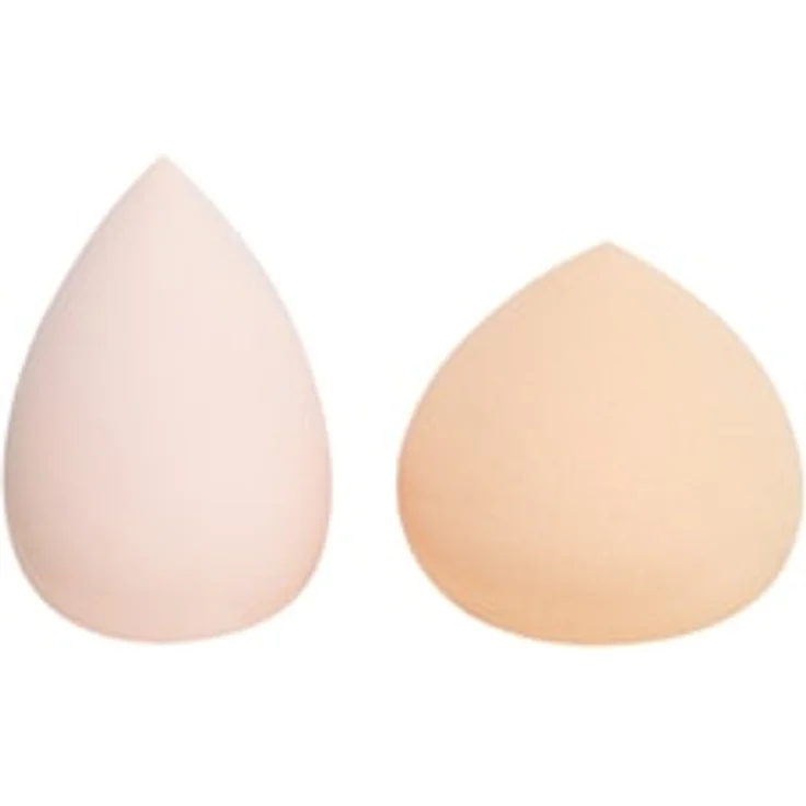REVOLUTION Peach and Petal Blending Sponge Duo, Make-Up Schwamm Set für flüssige und cremige Produkte, pfirsichform und tropfenform