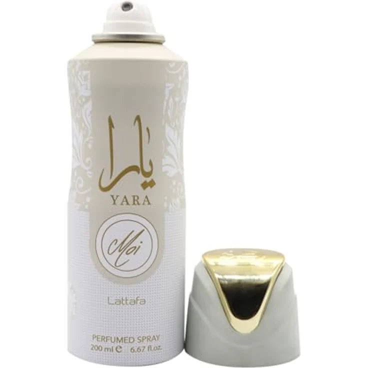 Lattafa Yara Moi Desodorante Spray, 200ml, langanhaltende Frische und leicht parfümierte Formel – Bild 2