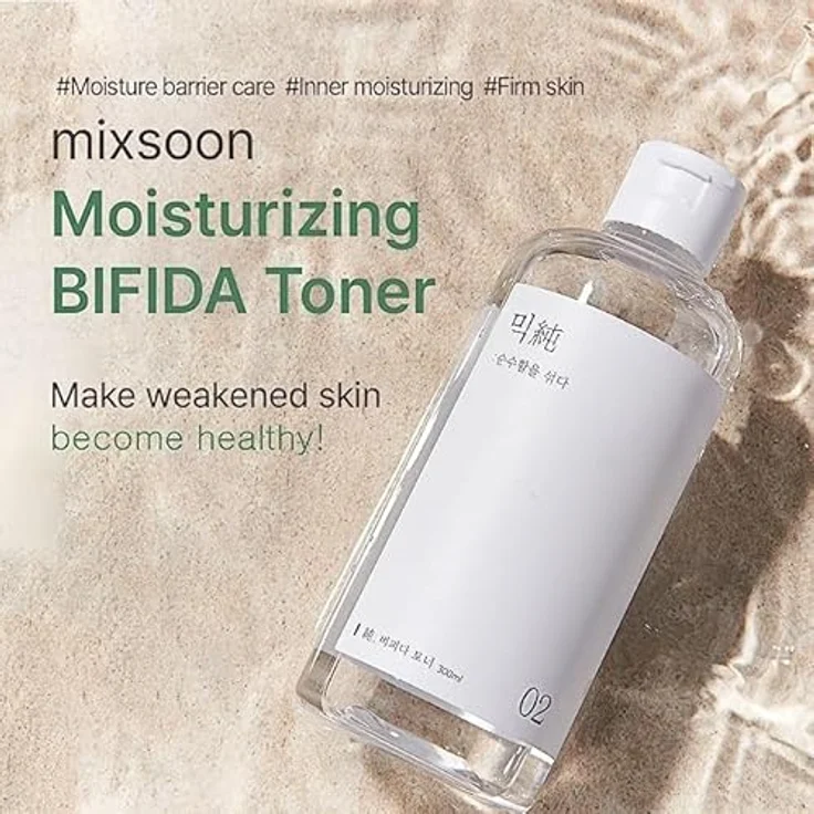 Mixsoon Bifida Mixsoon Toner 5,07 fl oz / 150 ml, Barriere-Pflege-Toner, Anti-Aging-Inhaltsstoffe, für empfindliche Haut – Bild 2