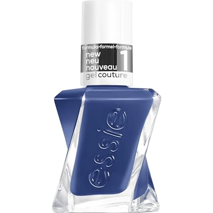 essie Gel Couture langanhaltender Nagellack, Maniküre ohne UV-Licht, Farbe: Nr. 552 statement peace, Blau, 1 x 13,5 ml