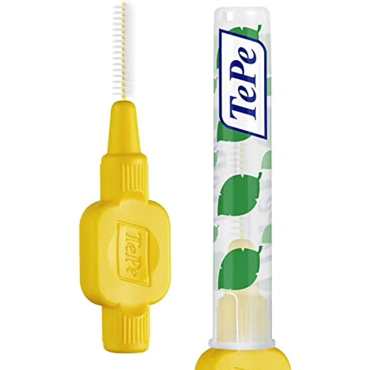 TePe Interdentalbürsten Original gelb, 0.7 mm, 8 Stück, für rundum gesunde Zähne – Bild 4