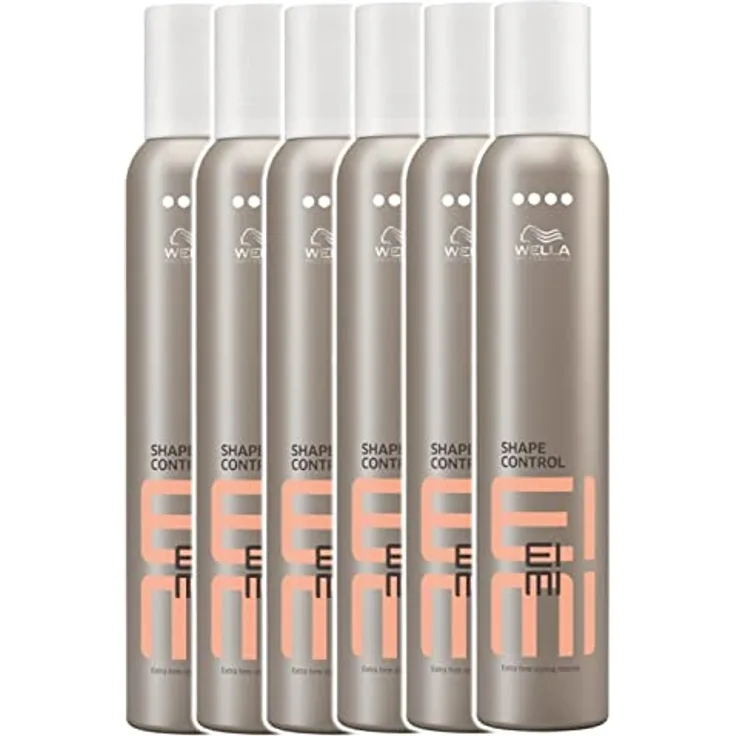 Wella Professionals Eimi Shape Control, Haarstyling-Spray für spürbares Volumen und präzisen Halt, 500 ml, 6er Pack