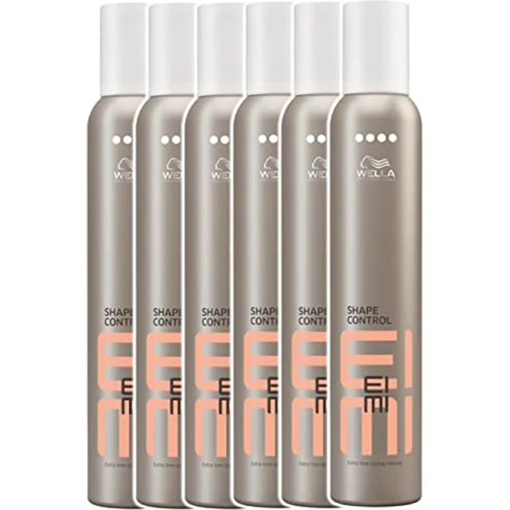 Wella Professionals Eimi Shape Control, Haarstyling-Spray für spürbares Volumen und präzisen Halt, 500 ml, 6er Pack