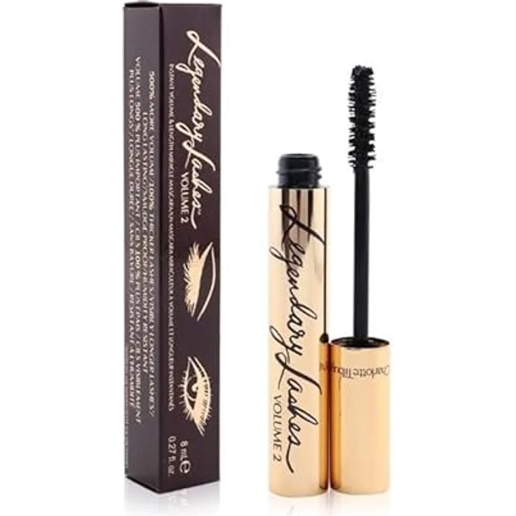 Charlotte Tilbury Legendary Lashes Volume 2, Mascara in Black Vinyl mit volumengebender Formel, 8 ml – Bild 2