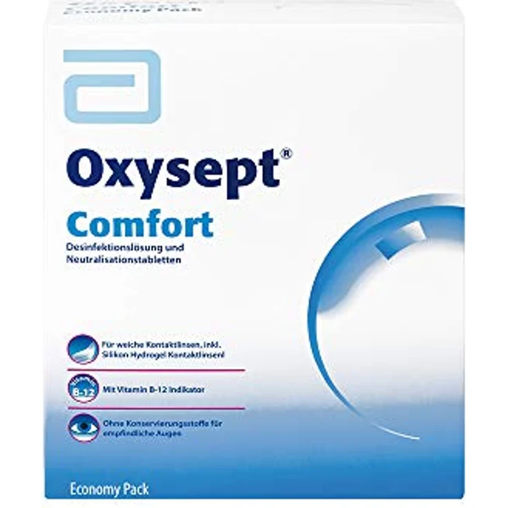 AMO Oxysept Comfort Peroxid-System Economy Pack, (2 x 300 ml) – Bild 2