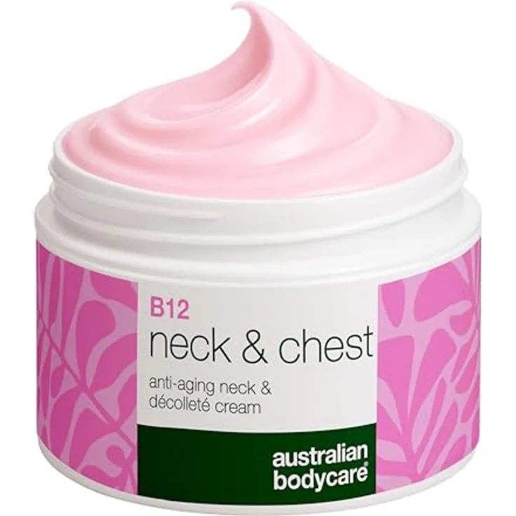 Australian Bodycare B12 Neck Chest Anti-Aging Cream, 50 ml, für straffere und elastischere Haut