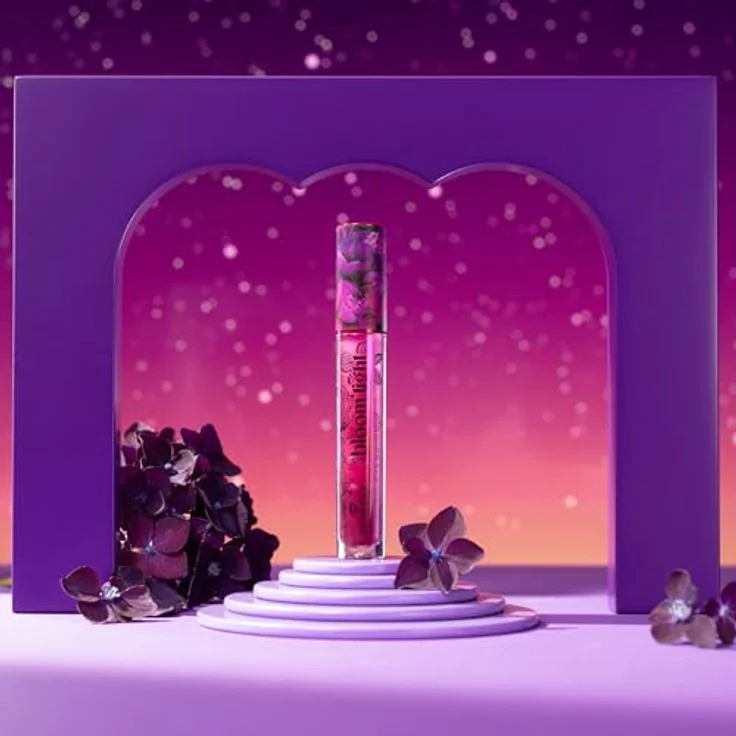 essence cosmetics in the bloom'light shiny lipgloss, Nr. 01 Pink, vegan, ölfrei, pflegend, glänzend, schimmernd, glitzernd, 1er Pack (4.6ml) – Bild 3