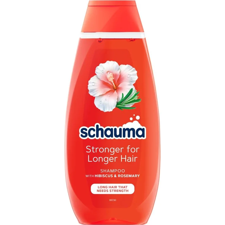 Schwarzkopf Schauma Langhaarshampoo, 400 ml, pflegt geschwächtes Haar bis in die Spitzen, verleiht Glanz und Duft