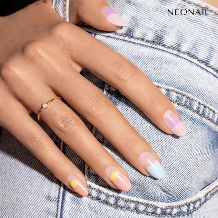 NÉONAIL UV Nagellack Bloomy Mood, 7,2 ml - Intensives Orange mit zartem Rosaton, Langanhaltende Maniküre bis zu 21 Tage, UV Gel Lack für Nageldesign – Bild 3