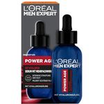 L'Oréal Men Expert Power Age Serum mit Hyaluron, Anti-Aging Feuchtigkeitspflege für müde und matte Haut, 30 ml
