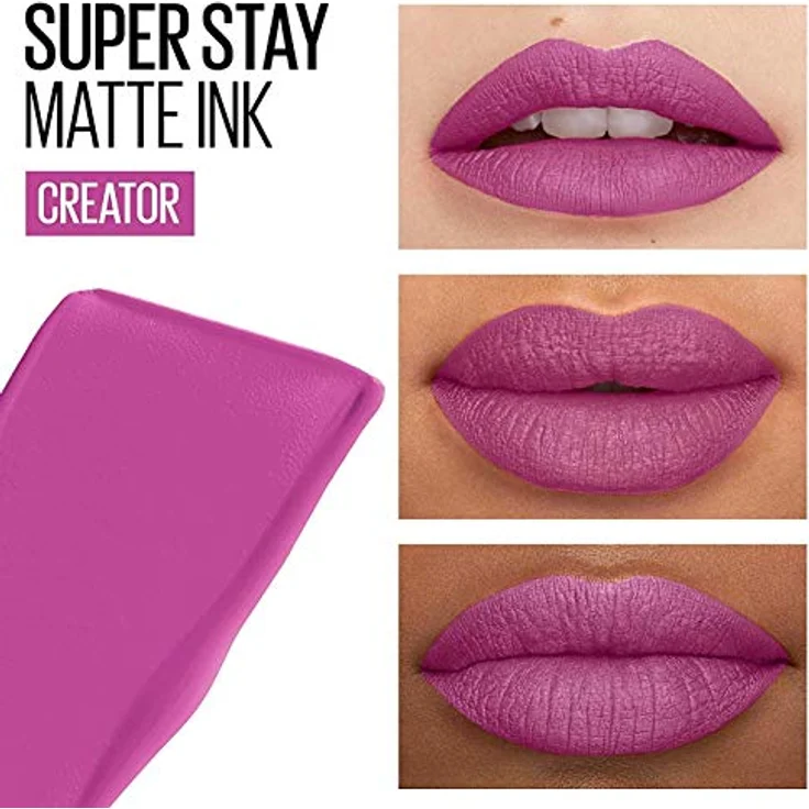 Maybelline SUPERSTAY MATTE INK liquid lipstick #35-creator 5 ml – Bild 5