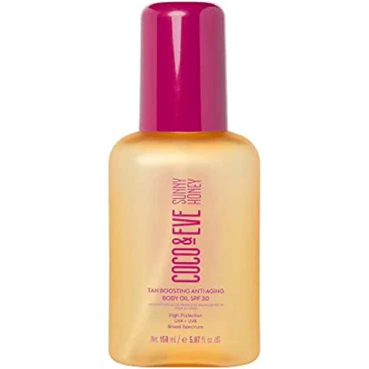 Coco & Eve Tan Boosting Anti-Aging-Körperöl LSF 30 (150ml)