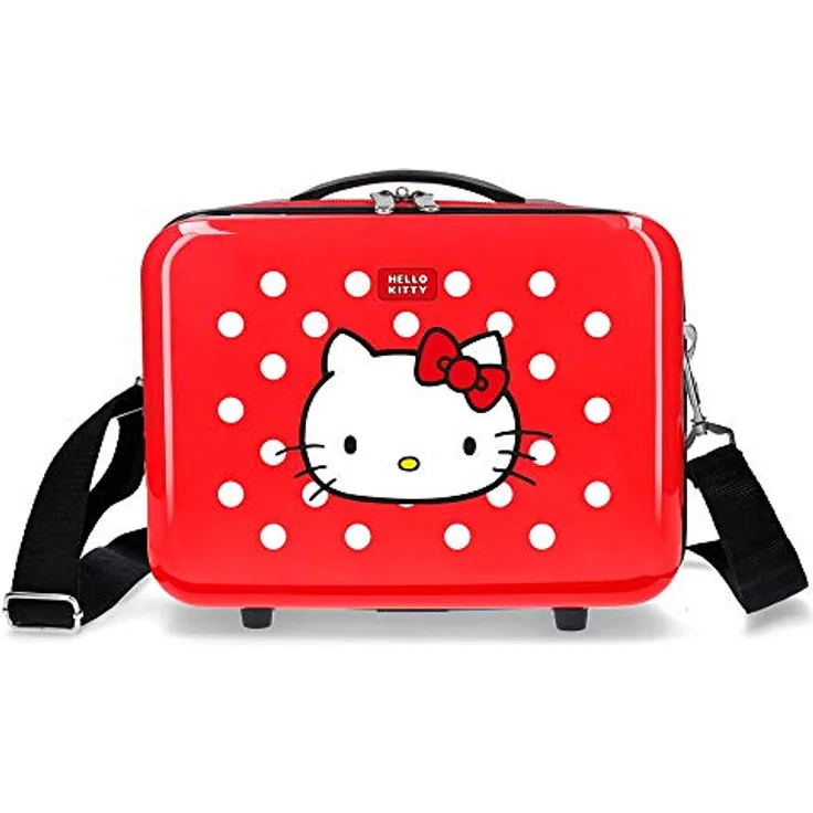 Hello Kitty Castle Anpassungsfähiger Schönheitsfall Rot 29x21x15 cms ABS