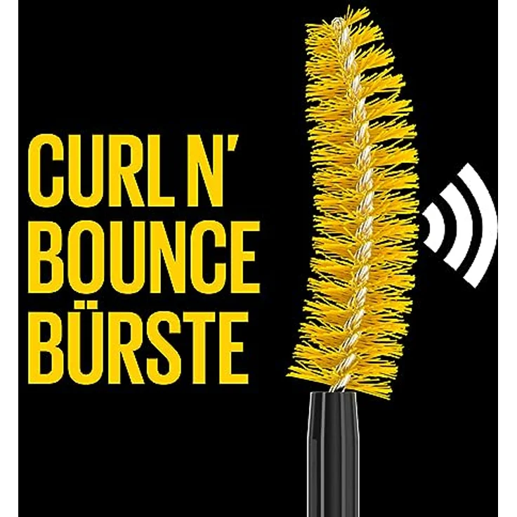 Maybelline Colossal Curl Bounce Mascara Nr. 1 - Very Black 10 ml  – Bild 5
