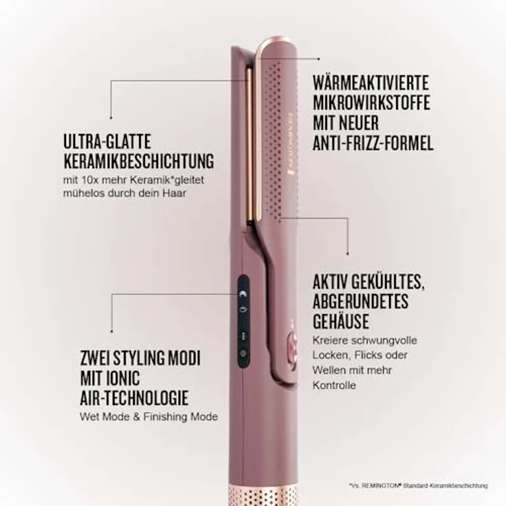 Remington AIRvive AS8930, 2-in-1 Airstyler für nass & trockenes Haar mit Ionic Air Technologie, anti-frizz Formel und 35 mm Stylingplatten – Bild 3
