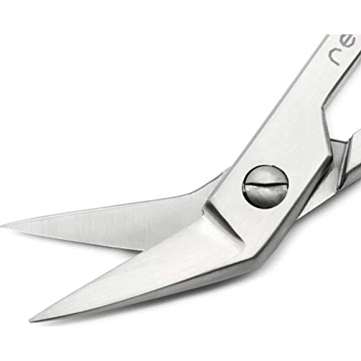 remos professional body care Fußnagelschere, abgewinkelte Spitze aus rostfreiem Edelstahl, 18 cm, ergonomische Handhabung mit langen Griffen – Bild 3