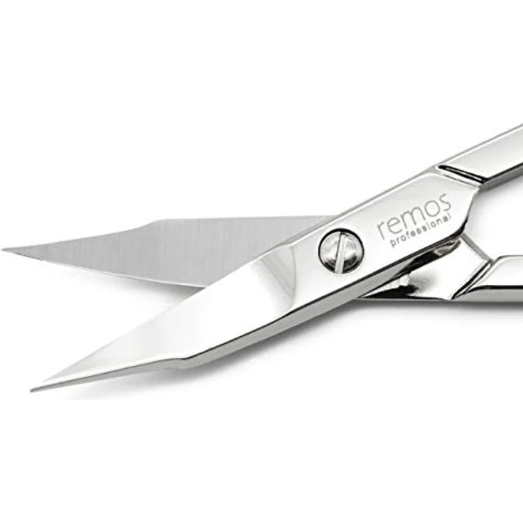 remos professional body care REMOS Nagelschere mit Turmspitze aus gehärtetem Stahl, 9.5cm, präzise Schneiden und langlebige Schärfe – Bild 2