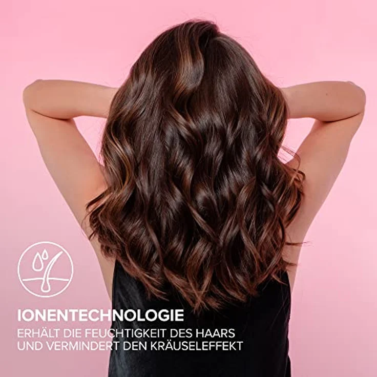 Bellissima My Pro Revolution BHS4 1100, Warmluftbürste, trocknet und modelliert, automatische Drehung in zwei Richtungen, 2 Bürsten mit 40 und 50 mm, Ionisator, 1000 W, Keramikbeschichtung – Bild 4