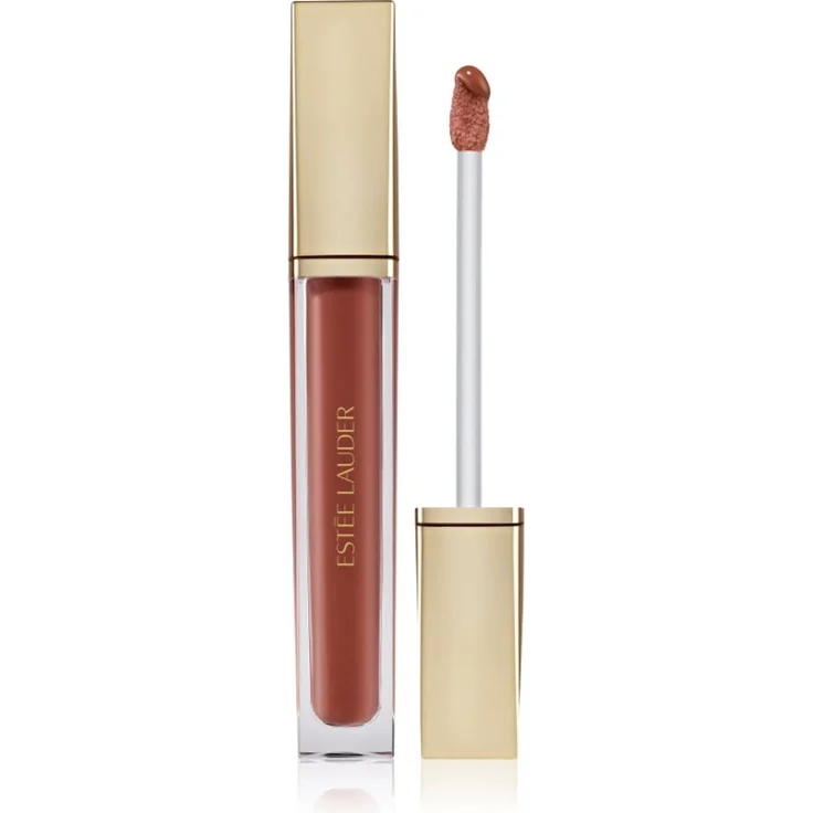 Estée Lauder Glossy Pout Lip Oil, Hydratisierendes Lipgloss, Farbton Maple Syrup, 6 ml, langanhaltende Feuchtigkeit und hoher Glanz