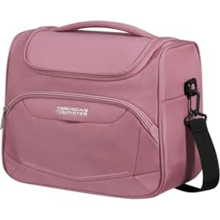 American Tourister Summerride Beauty Case, Kosmetikkoffer aus Polyester, 32 x 27 x 18 cm, Damen – Bild 2