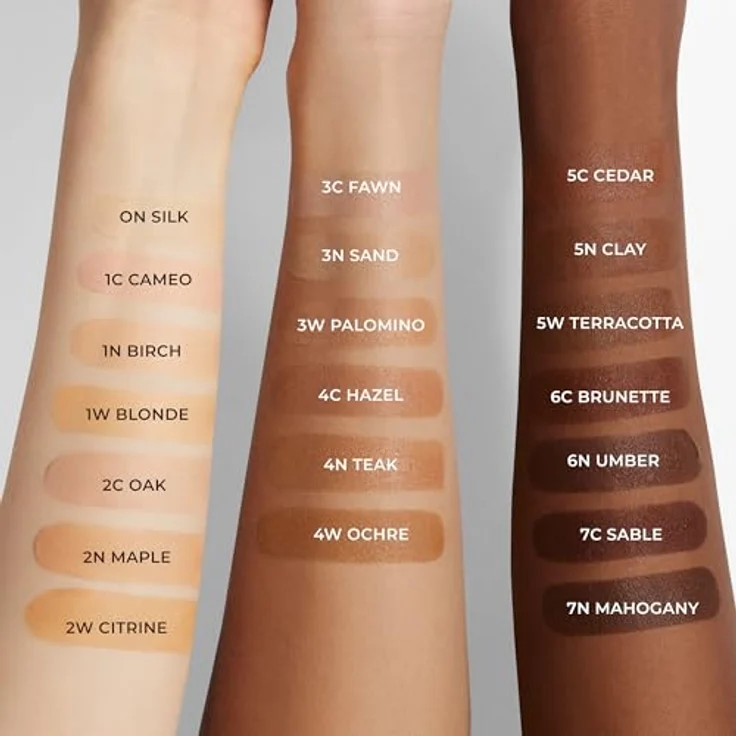 Laura Mercier Tinted Moisturizer Blurred Matte Foundation, 45 ml, 1N Birch, nicht komedogen, 91% hautpflegende Inhaltsstoffe, mattierendes Finish – Bild 4