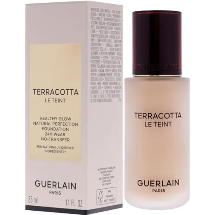 Guerlain Terracotta Le Teint Foundation – 2N Neutral für Frauen – 28 g, Natürlich, Mittel, Leuchtend – Bild 4