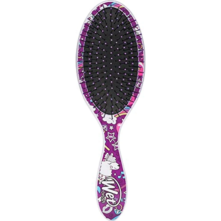 Wet Brush Original Detangler Happy Hair Llama, Haarbürste mit entwirrenden Borsten, Kunststoffgriff, 1 St. – Bild 7