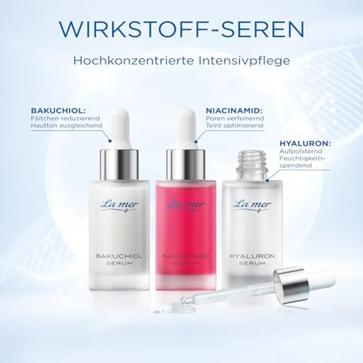 La Mer Niacinamid-Serum | Hautbildverfeinerndes Serum 30 ml | Ebenmäßiger Teint | Klare Haut | Panthenol, Biotin, Vitamin B12 – Bild 2