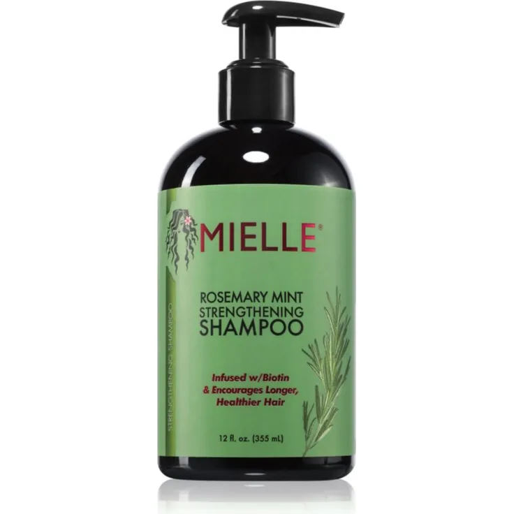 Mielle Rosemary Mint, stärkendes Shampoo mit Rosmarinöl und Biotin, 355 ml
