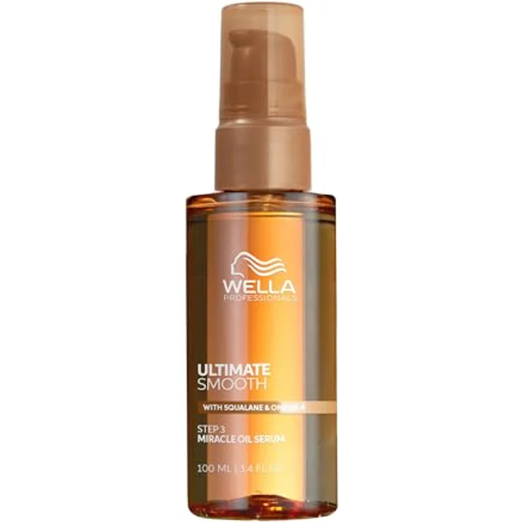 Wella Professionals Ultimate Smooth Miracle Oil Serum - Haaröl Mit Squalan & Omega 9 - Für Trockenes, Stumpfes & Krauses Haar (100 ml) - UV-Schutz & 96h Frizz-Kontrolle – Bild 1