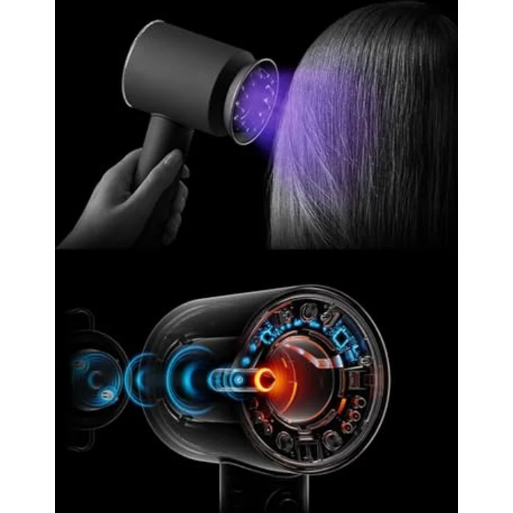 Dyson Supersonic Nural™ Haartrockner, intelligenter Haartrockner mit Nural Sensoren und automatischer Temperaturkontrolle – Bild 3