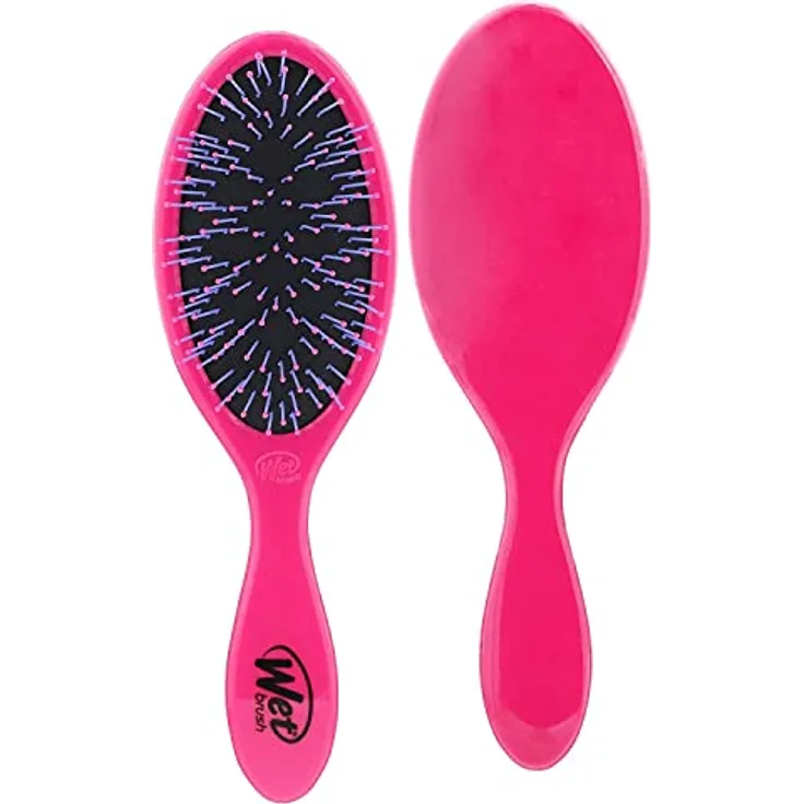 Wet Brush Detangler for Thick hair Pink Haarbürste für die leichte Kämmbarkeit des Haares Pink 1 St.
