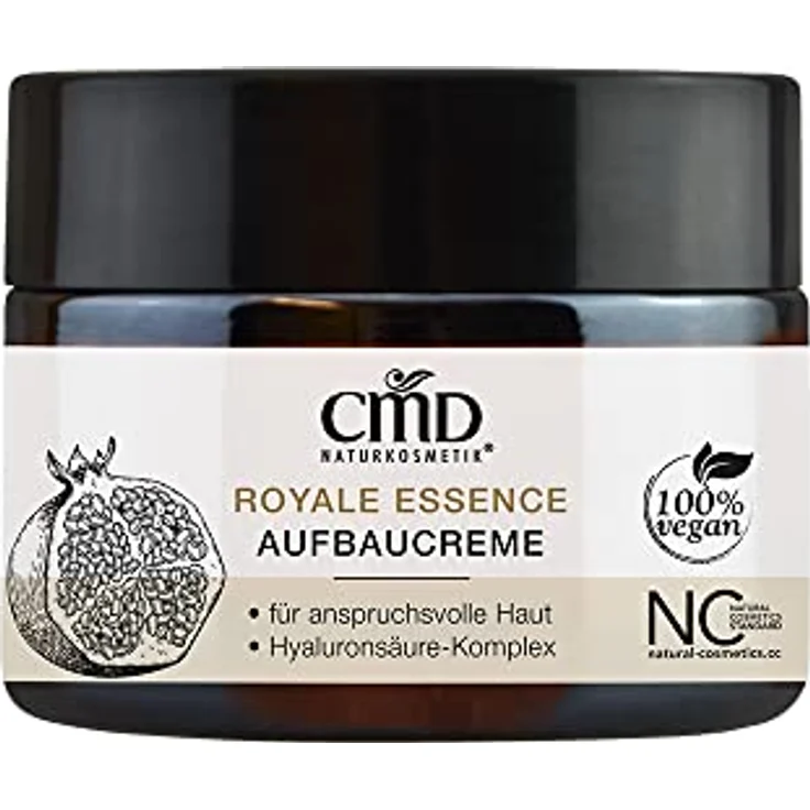 CMD Naturkosmetik Gesichtspflege Royale Essence, 50 ml, mit Orangen-Extrakt und Hyaluronsäure – Bild 2