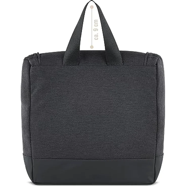 bugatti Universum Kulturbeutel XS zum Aufhängen, Kulturtasche für Damen & Herren in schwarz – Bild 4